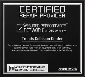 Assured Performance Network Certified Repair Provider
